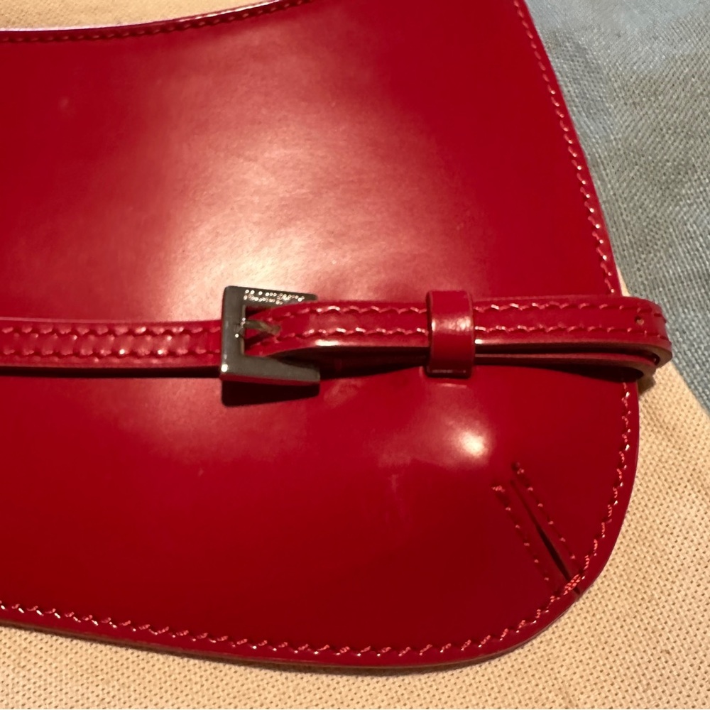 Jacquemus Le Bisou Red Shoulder Bag - Picture 4 of 9